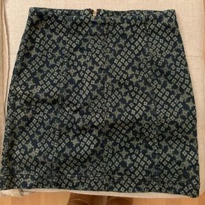 Free people bodycon skirt